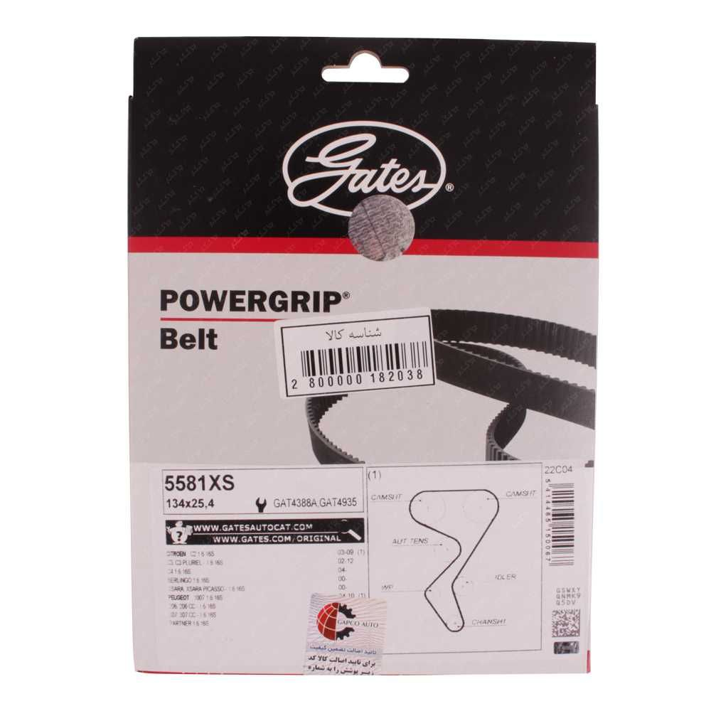 تسمه تایم پژو 206 تیپ پنج پاورگریپ POWERGRIP اصلی